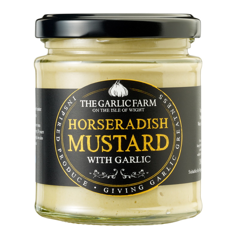 Horseradish Mustard with Garlic