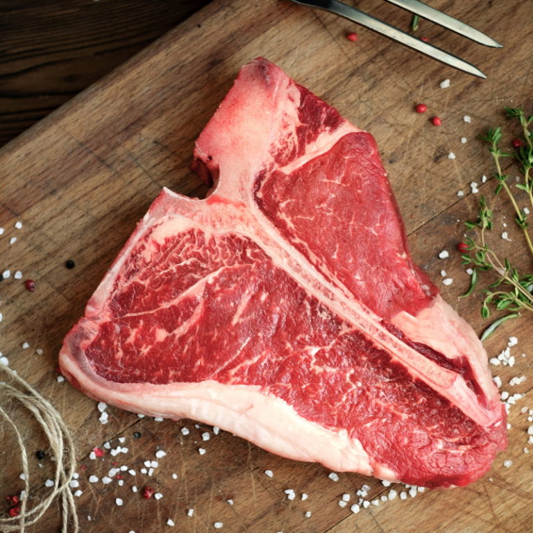 Prime Westcountry T Bone Steaks Tunley Farm Butchers