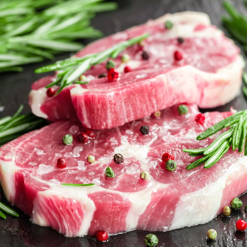 Raw Steaks